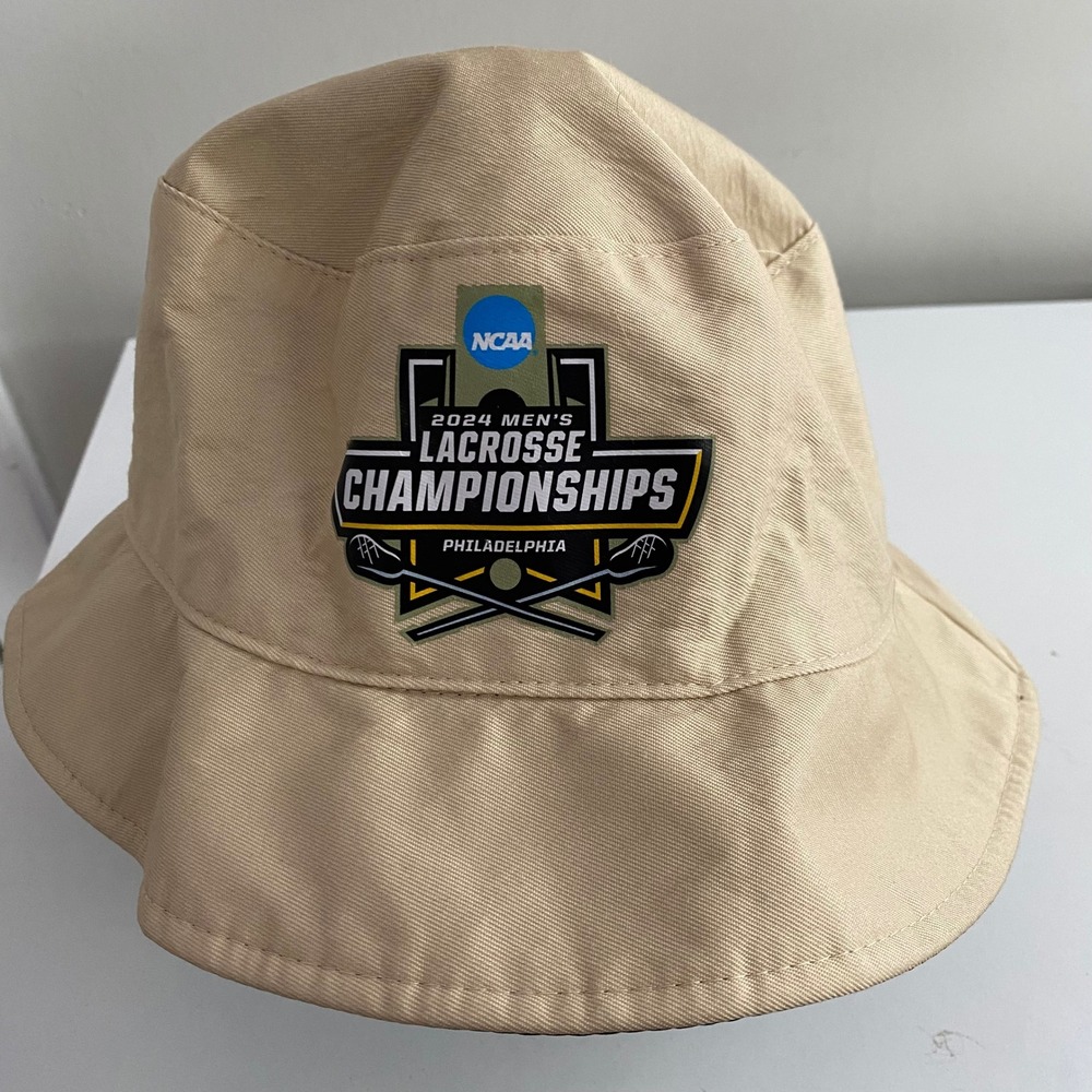 NCAA Bucket Hat Mens OS Tan Excellent 2024 Lacrosse Championships Philadelphia‎